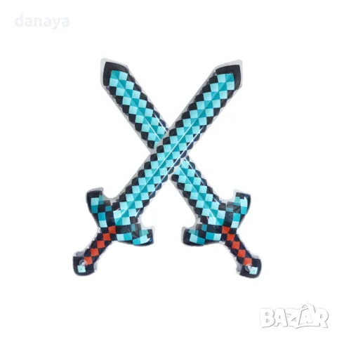 4693 Детски надуваем меч Майнкрафт играчка Minecraft, снимка 4 - Надуваеми играчки - 45218181