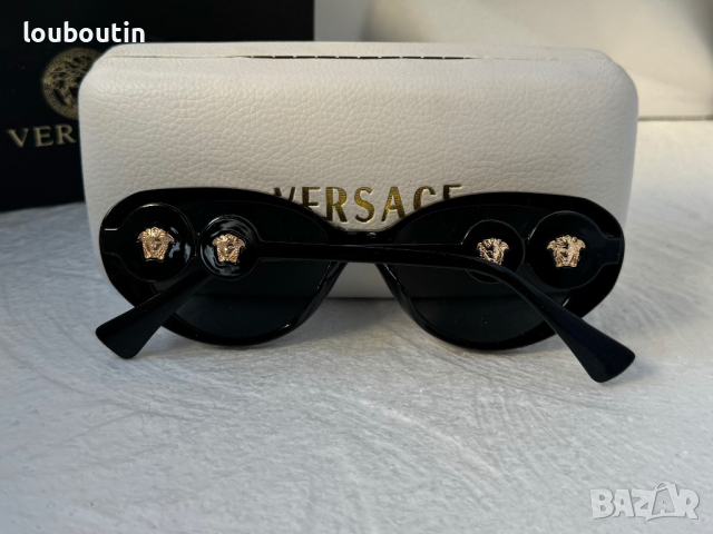 Versace 2023 дамски слънчеви очила котка, снимка 12 - Слънчеви и диоптрични очила - 44865320
