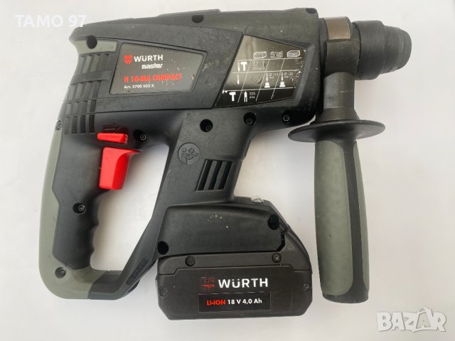 Wurth H18-MA Compact - Безчетков перфоратор!, снимка 3 - Други инструменти - 38797897