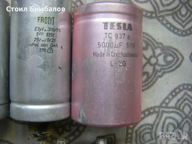 Електролитни кондензатори 100мкФ до 2200мкФ, снимка 4 - Друга електроника - 42328880