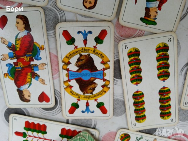 ASS. Skat-Karte Sächsisches Doppelbild Nr. 24, снимка 3 - Карти за игра - 38166399