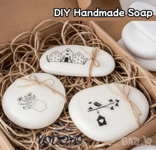 Молд три вида камъчета за декорация и рисуване , снимка 7 - Форми - 48395193