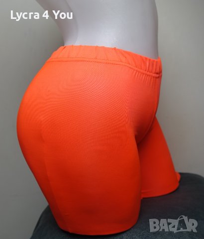 XS/S размер тънко оранжево клинче с блясък, снимка 5 - Клинове - 36721484