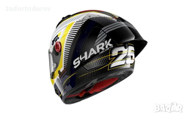 Мото Каска мотор SHARK AERON GP REPLICA R. Fernandez MotoGP helmet, снимка 6 - Аксесоари и консумативи - 50296703
