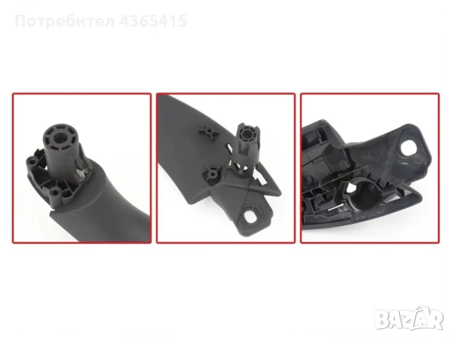 Вътрешна дръжка за BMW X3 G01 / G08 (2018-2024) / BMW X4 G02 (2018+) 51419109612, снимка 3 - Аксесоари и консумативи - 50684320
