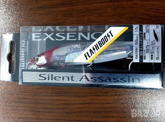Shimano Exsence Silent Assasin 99S 17g Flash Boost XM-299V , снимка 4 - Такъми - 38490515