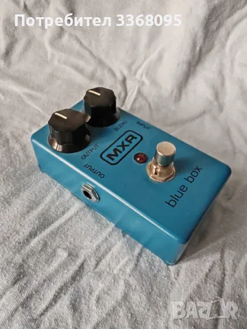 Ефект за китара: MXR Blue Box M103 (octave fuzz ефект), снимка 2 - Китари - 49349612