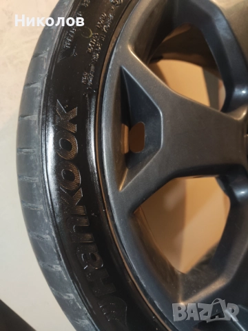 Алуминиеви джанти 8j*18  ET39 5x112 18 цола с гуми., снимка 5 - Гуми и джанти - 53002646