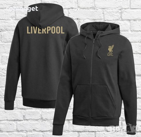 Суичър с цип / ZIP Hoodie LIVERPOOL / ЛИВЪРПУЛ. Над 50 налични отбора!