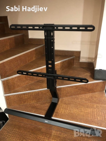 HAMA ТВ стойка 32-65 инча използвана, снимка 4 - Стойки, 3D очила, аксесоари - 53232283