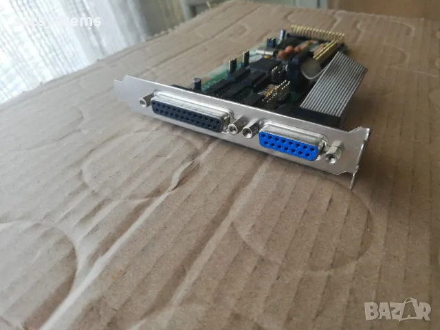 Acer EX-5105 A4E Multi Controller 16-bit ISA IDE FLOPPY COM Print Card, снимка 10 - Други - 47870673