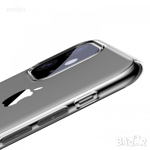 Baseus Simple Series TPU кейс за iPhone 11 PRO / черно-прозрачен, снимка 3 - Калъфи, кейсове - 27241792