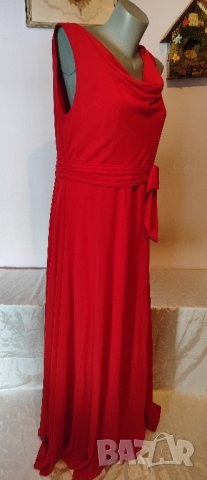 Официална дълга бална рокля р-р ХЛ, нова, със забележка, снимка 9 - Рокли - 40854167