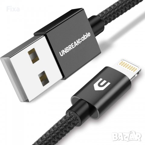 Кабел USB към Lightning (UNBREAKcable), снимка 1 - Оригинални зарядни - 39560331