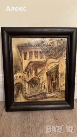 Стара Българска картина, масло.