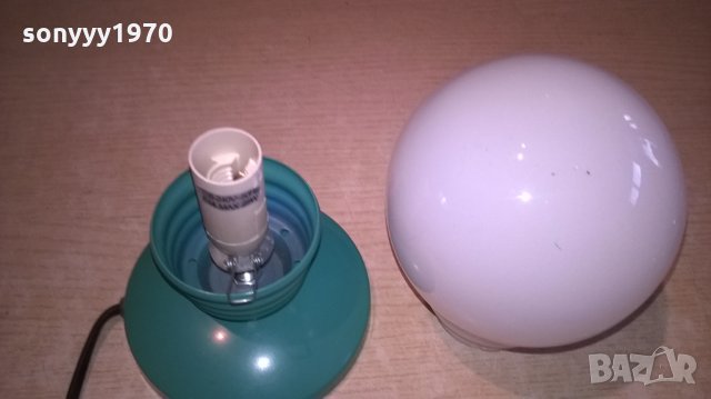 лампа-крушка-21х13-внос швеицария, снимка 8 - Настолни лампи - 27447020