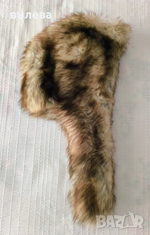 Шапка ушанка от естествена кожа 