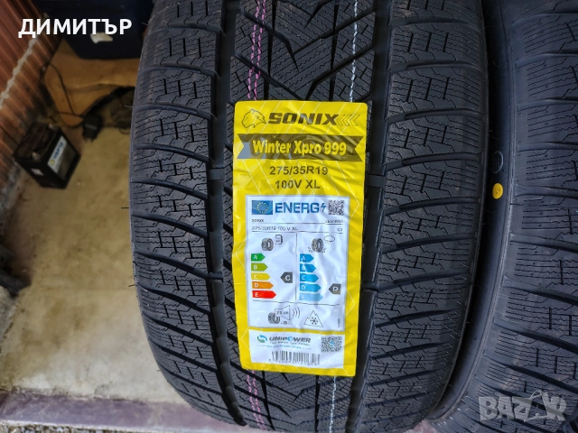 4бр.НОВИ зимни гуми SONIX 275 35 19 DOT25 цена за брой, снимка 3 - Гуми и джанти - 52336168