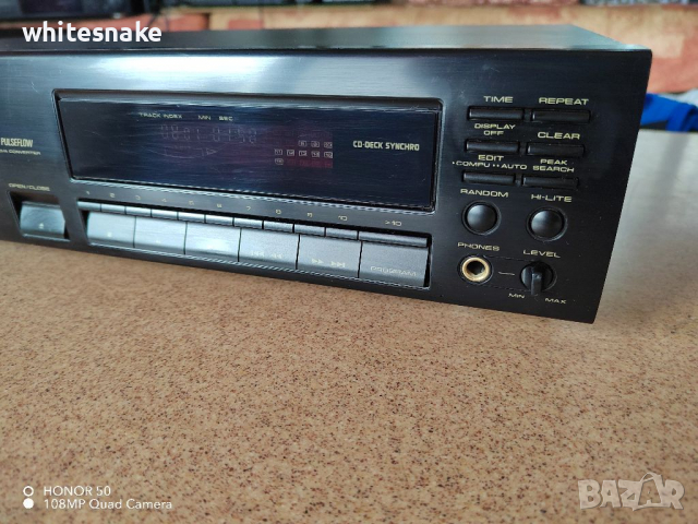 Pioneer PD-102 hifi Compact Disc Player , снимка 3 - Декове - 36539169