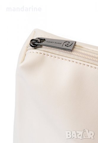 ПРОМО 🍊 PIERRE CARDIN 🍊 Кожена чанта в бледо розово 30x33x12 см нова с етикети, снимка 6 - Чанти - 35531760