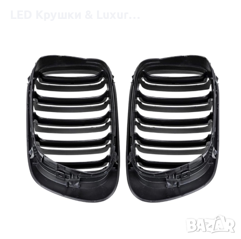 Двойни Бъбреци Черен Гланц За BMW E46 Преди Facelift, снимка 4 - Аксесоари и консумативи - 44910724