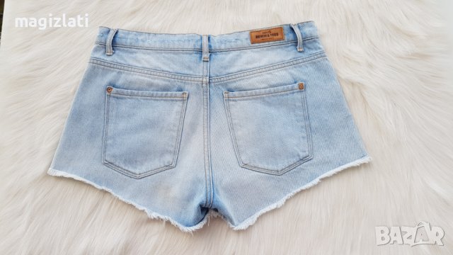 Къси дънкови панталони MANGO размер М, снимка 5 - Къси панталони и бермуди - 37004306