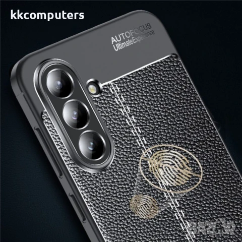 Samsung Galaxy A36 5G / A56 5G Удароустойчив Litchi Skin Калъф и Протектор, снимка 6 - Калъфи, кейсове - 50797642