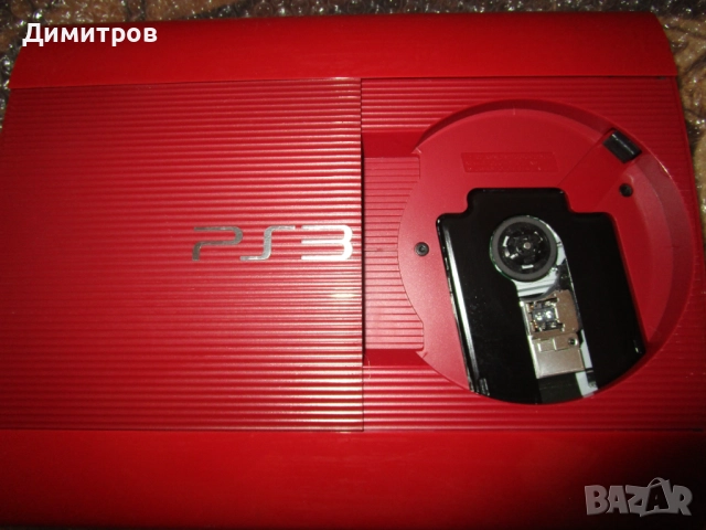 Playstation 3 Superslim RED-500GB-Limited Edition, снимка 6 - PlayStation конзоли - 51514596