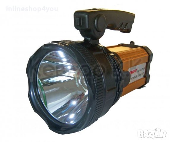 LED НАЙ-МОЩНИЯ прожектор фенер влагоустойчив, АТ-398 DAT, снимка 2 - Къмпинг осветление - 33510666