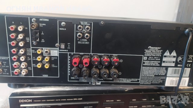 Pioneer vsx 418 k, снимка 3 - Ресийвъри, усилватели, смесителни пултове - 44077557