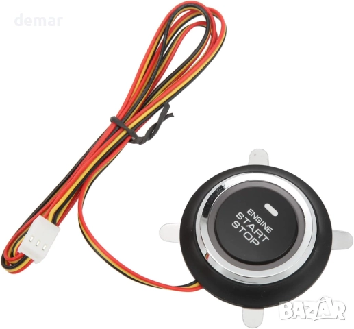 Универсална система за стартиране на автомобил с бутон, комплект за безключово стартиране, снимка 6 - Аксесоари и консумативи - 51944241