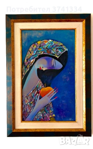 „Златната нощ“, снимка 2 - Картини - 52398329