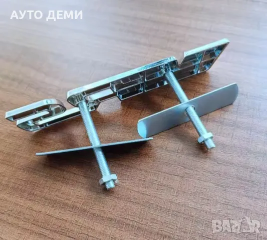 Метална емблема за залепване и монтаж на предна решетка VRS за Skoda , снимка 7 - Аксесоари и консумативи - 50141676