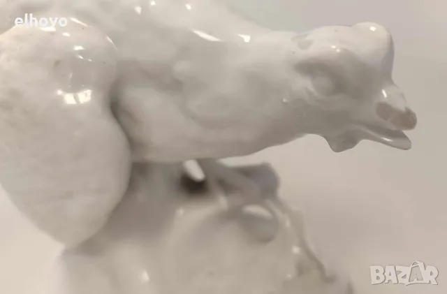 Порцеланова фигурка на глухар, снимка 3 - Антикварни и старинни предмети - 49630004