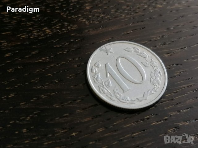 Монета - Чехословакия - 10 халера | 1961г.