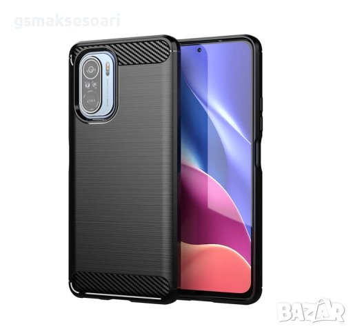 Xiaomi Poco F3 / Xiaomi Mi 11i - Удароустойчив Кейс Гръб CARBON, снимка 1