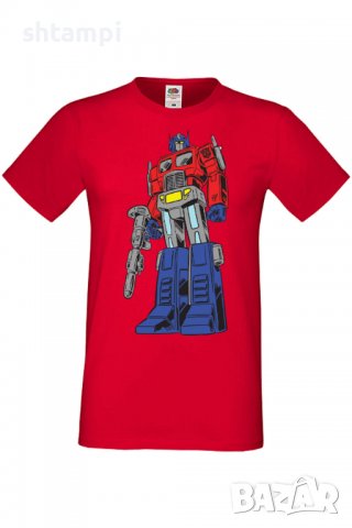 Мъжка тениска Transformers Optimus Prime 01,Анимация,игра,Празник,Повод, снимка 4 - Тениски - 37977431
