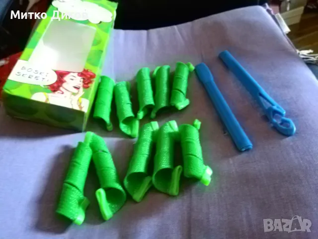 Ролки за къдрене навиване  коса маркови на Боски Скрет нови, снимка 7 - Аксесоари за коса - 49106355