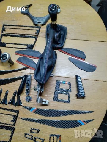 панел радио климатик Вежди маншон скоростен лост бмв bmw , снимка 3 - Части - 48829170