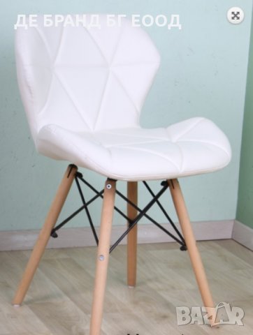 ПРОМОЦИЯ Висококачествени трапезни столове МОДЕЛ 42 БЯЛ