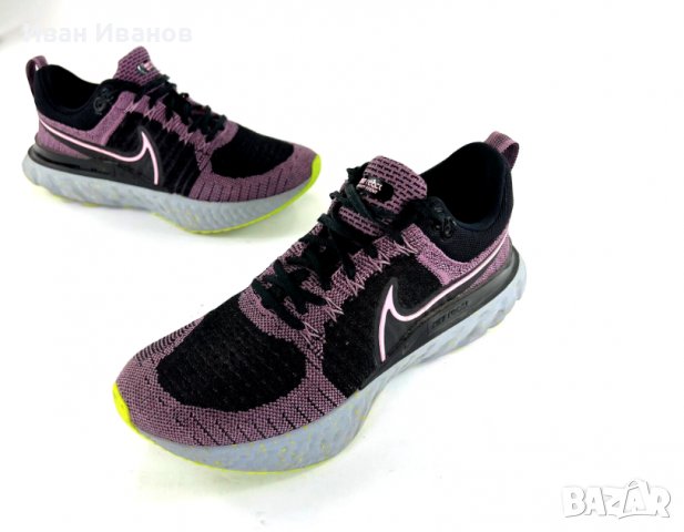 оригинални маратонки Nike React Infinity 2 Violet Dust номер -41, снимка 2 - Маратонки - 40159975