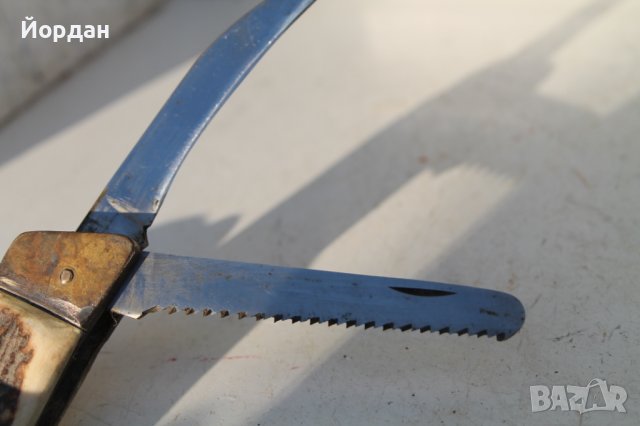 Стар ловен нож, снимка 11 - Антикварни и старинни предмети - 43837148