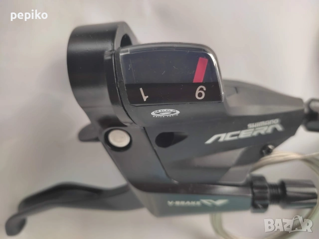 Продавам колела внос от Германия НОВИ комбинирани команди SHIMANO ACERA 9, снимка 5 - Части за велосипеди - 53283463