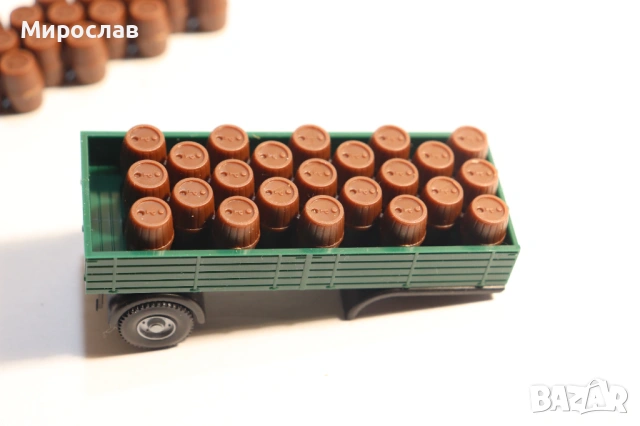 PREISER??? H0 1/87 ЧАСТИ АКСЕСОАРИ БЪЧВИ КАМИОН МОДЕЛ, снимка 4 - Колекции - 53201580