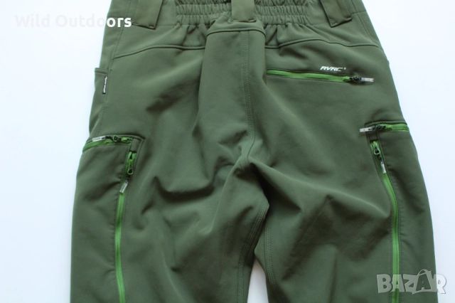 REVOLUTION RACE - мъжки зимен софтшел панталон, размер 54 (L-XL), снимка 7 - Екипировка - 52642635