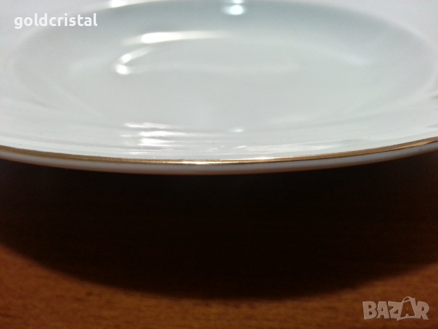 Стар български порцелан чинии плитки , снимка 7 - Антикварни и старинни предмети - 44927727