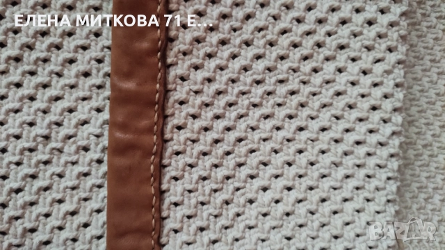 Дамска чанта плетена на една кука, снимка 5 - Чанти - 52829344