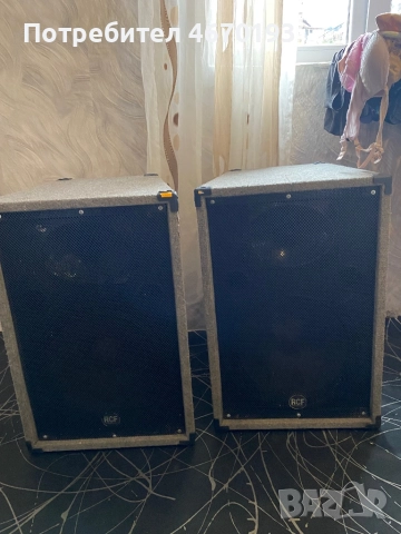 Zdravei te prodavam kasi rcf 200 leva imam I govoritelite za 350 leva cervin vega 2x300, снимка 5 - Тонколони - 52671626