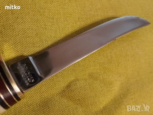 Нож Солинген Solingen , снимка 3 - Ножове - 51220885