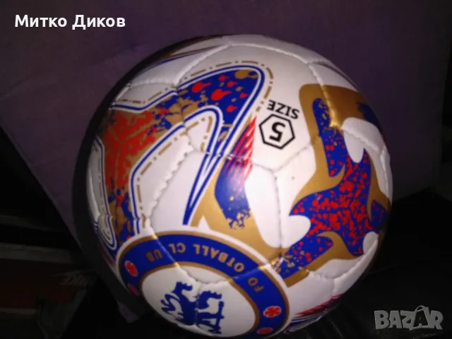 Челси нова красива футболна топка произведена в Пакистан меката на футболните топки, снимка 2 - Футбол - 49624590